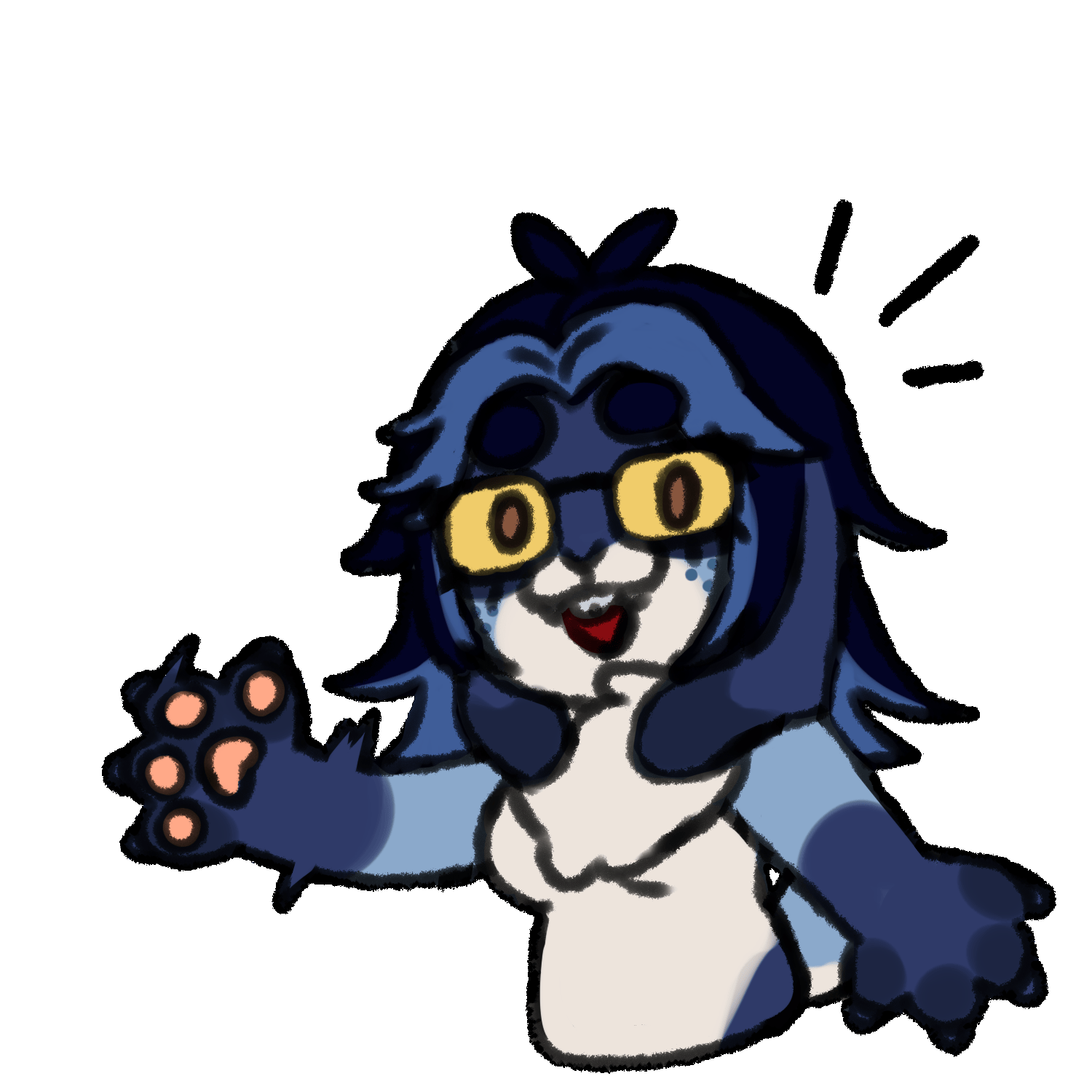 Hallo! Drawing credits: PanD3Vil
